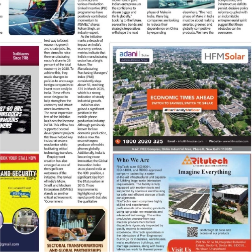 HFM Solar Published in The Economic Times