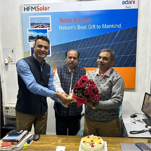 Celebrated 20th Work Anniversary of Suresh Sir at our Lucknow Office